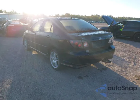 2004 Toyota Corolla S из США, поврежденный, VIN 1NXBR32E44Z221944